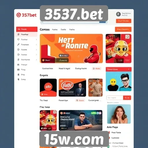 Interface do usuário do site 3537.bet é intuitiva